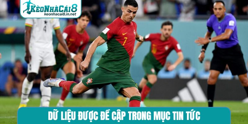 Dữ liệu được đề cập trong mục tin tức