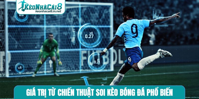 Giá trị từ chiến thuật soi kèo bóng đá phổ biến