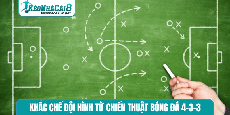 Khắc chế đội hình từ chiến thuật bóng đá 4-3-3